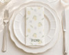 Altoona Design Solo Orchid Sukkos Printed Guest Towel Airlaid Linen-Feel Disposable Hand Towels for Jewish New Year & Sukkos Holiday Party Buffet & Dinner