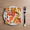 Altoona Design Autumn Foliage Cocktail Napkin Printed Airlaid Linen-Feel Disposable Hand Towels for Thanksgiving Fall Holiday Party Buffet & Dinner- 20 Pack