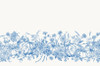 Altoona Design Blue Fall Foliage Thanksgiving Disposable Placemats Heavyweight Disposable Paper, Biodegradable, Heat Resistant Non Slip for Dining Kitchen Holiday Party Decor- 12.5 x 18.5 Inch,24 Sheets