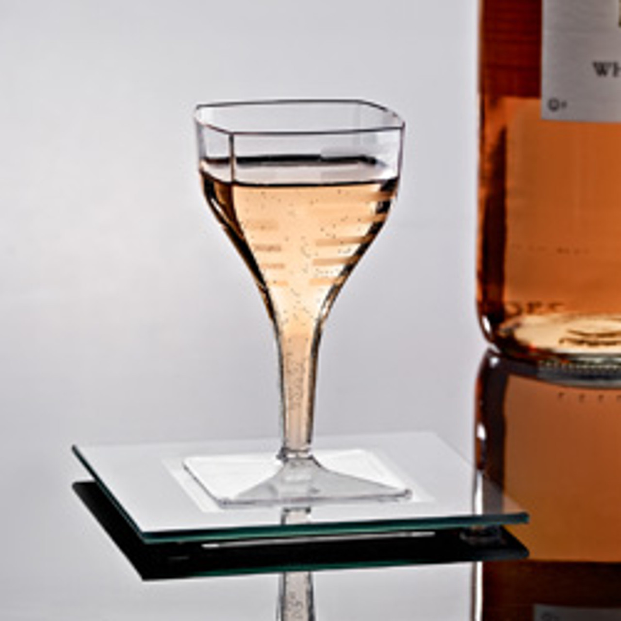 EMI Yoshi EMI-MM2 2Pc. 2Oz Clear Mini Martini Glass - Pack of 120 -  Foodservice Websource
