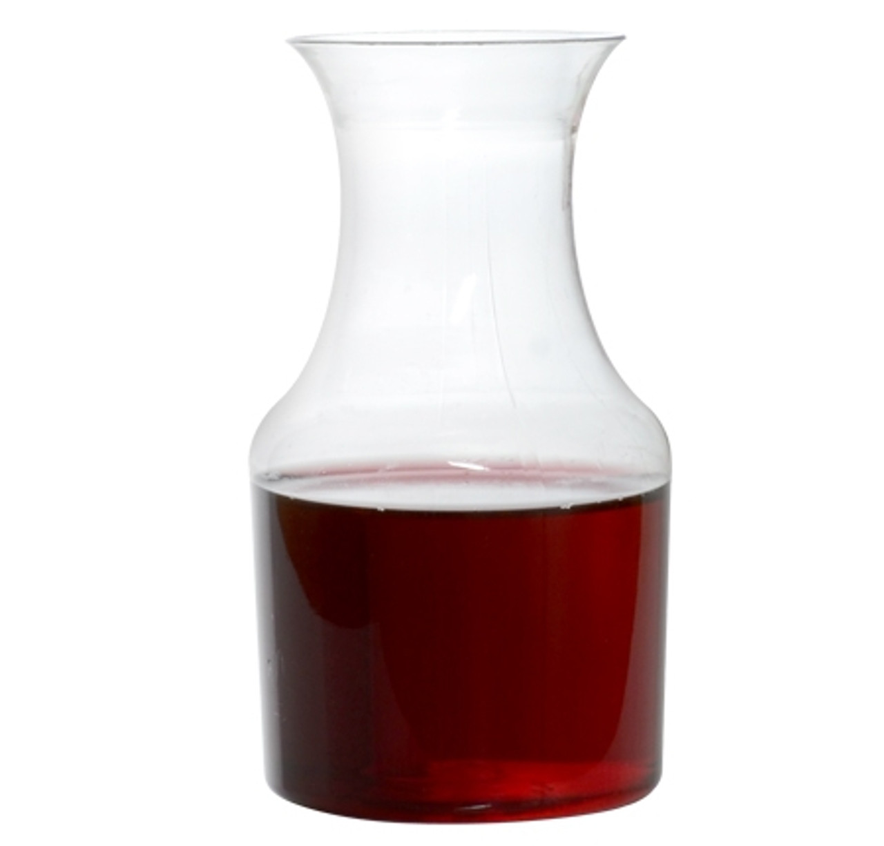 Small Clear Glass Individual Wine Carafe