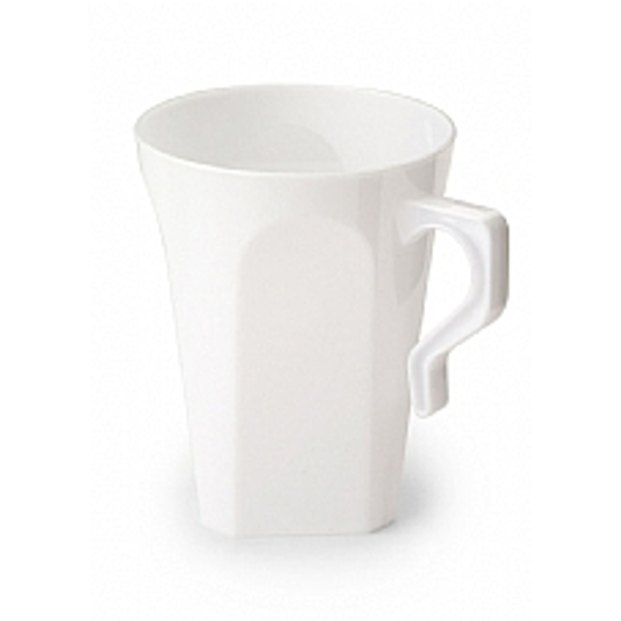 8.5 oz. Square Bottom Plastic Coffee Mugs 8ct.