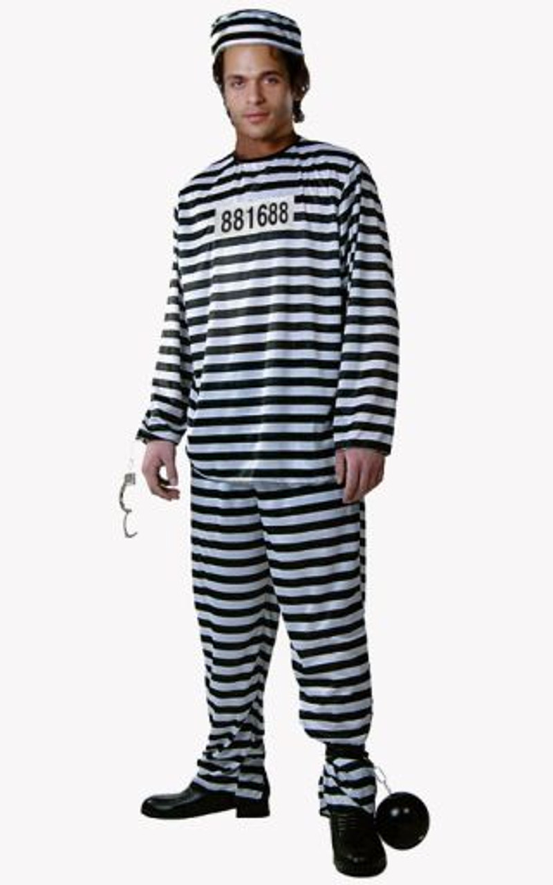 Adult Prisoner Halloween Costume