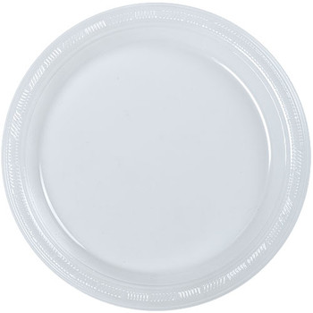 10" Clear Plastic Plates 50ct.