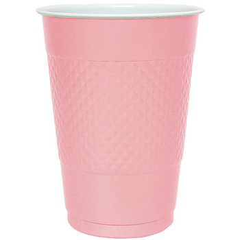 16oz. Pink Plastic Cups 50ct.