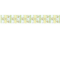 A Gift From Above Baby Shower Plastic Fringe Banner - 4ft. banner approx 8" Tall