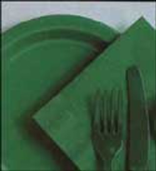 Hunter Green Beverage Napkins 24ct.