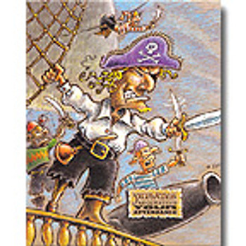 Pirate Party Happy Birthday Invitations 8ct.
