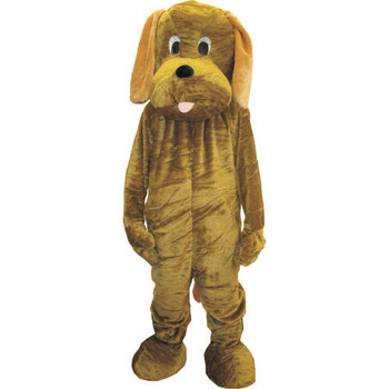 Plush Puppy Dog Halloween Adult Mascot Costume