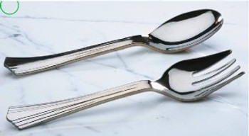 Reflections Silver 10" Serving Fork