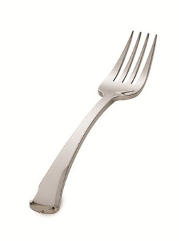 Silver Plastic Glimmerware Plastic Dinner Forks 20ct.