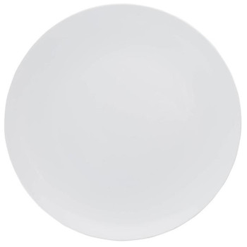 Versa Design 10.25" White Plastic Dinner Plates, 10ct.