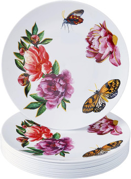 butterfly plastic plates dinner