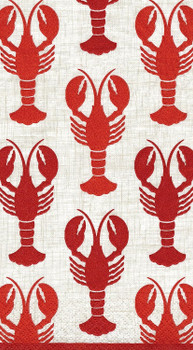 red lobsters caspari napkins guest