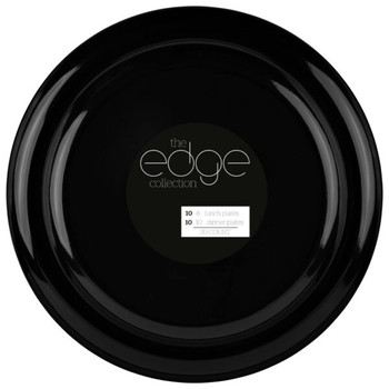 Black Plastic edge plates
