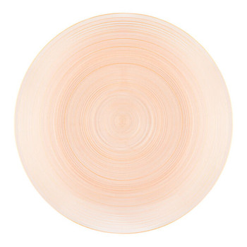 peach  salad plastic plates transparent