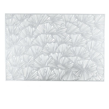 Silver Shell Laser Cut Placemat - 1 Placemat