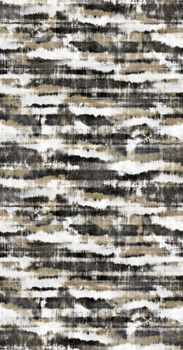 Black and Gold Watercolor Disposable Airlaid Buffet / Guest Napkins - Pack of 16