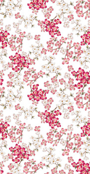 Cherry Blossom Disposable Airlaid Buffet / Guest Napkins - Pack of 16