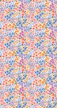 Vibrant Floral Disposable Airlaid Buffet / Guest Napkins Pack of 20