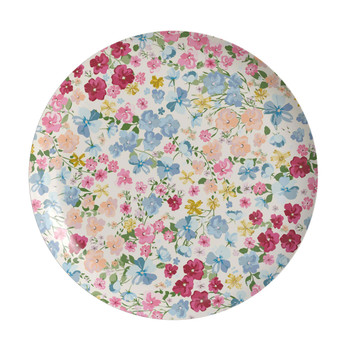 Earthtrends Meadow Design 10" Paper Plates Eco-Friendly Disposable Tableware for Parties & Events - Pack of 20
