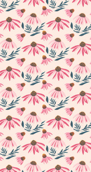 Cone Flowers Disposable Airlaid Buffet / Guest Towel - Pack of 16