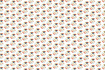 Purim Elements 12.5" x 18.5" Durable Heavyweight Paper Placemat Elegant Table Setting - 24 Count