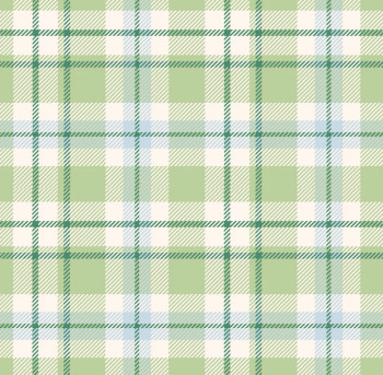 Green Plaid Disposable Airlaid Buffet/Cocktail Napkins, Soft Luxury Linen-Feel Napkins for Parties, Weddings & Events - 20 Pack