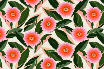 Tropics Disposable Placemats Table Mats Heavyweight Disposable Paper, Biodegradable, Heat Resistant Non Slip for Dining Kitchen Holiday Party Decor - 12.5 x 18.5 Inch, 24 Sheets