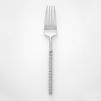 Pearl Silver  Plastic Disposable Salad / Dessert Dinner Forks Wedding Cutlery 12ct.