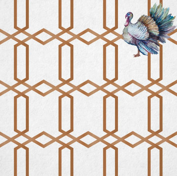 Altoona Design All the Trimmings Thanksgiving Disposable Square Charger Mats Heavyweight Disposable Paper, Biodegradable, Heat Resistant Non Slip for Dining Kitchen Holiday Party Decor- 12.5 x 12.5  Inch,24 Sheets