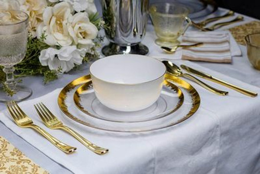 Scratched Design - Gold & Silver