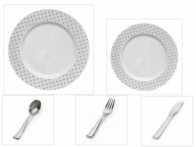 Sphere Collection - White and Silver