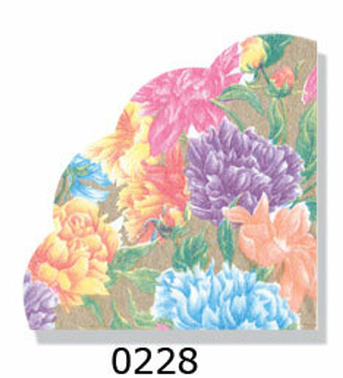 Rice Paper Scalloped