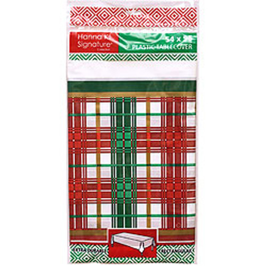 Christmas Plaid 54" x 96" Rectangular Tablecover