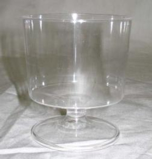 Clear Plastic 2oz. Footed Shot Glass/Cup 10ct.