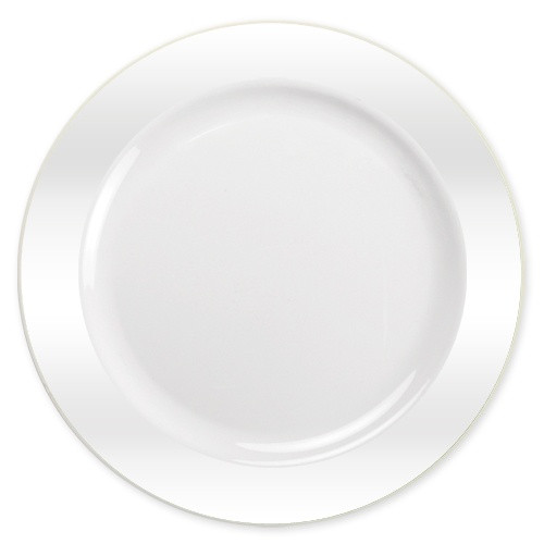 Magnificence Pearl 7.5" Plastic Salad Plates, 40ct.