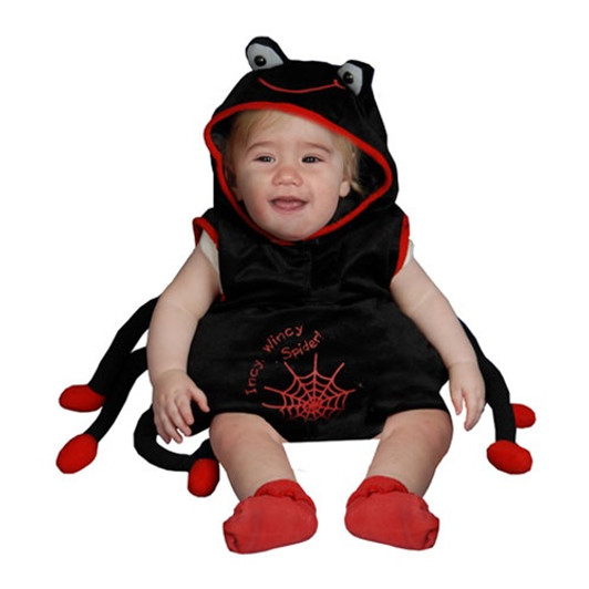 Plush Spider Baby/Infant Halloween Costume