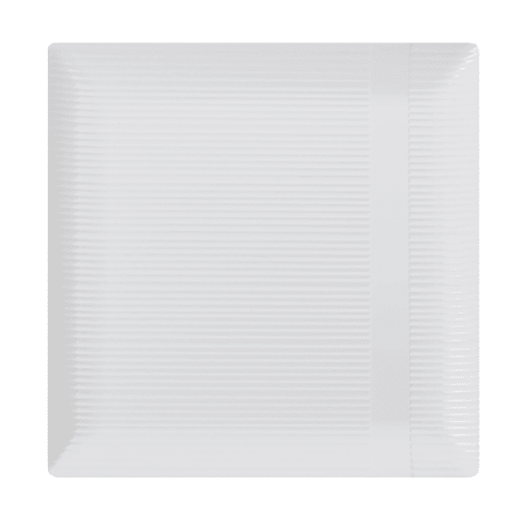 Zen 7" White Square Plastic Salad Plates *Case of 120*