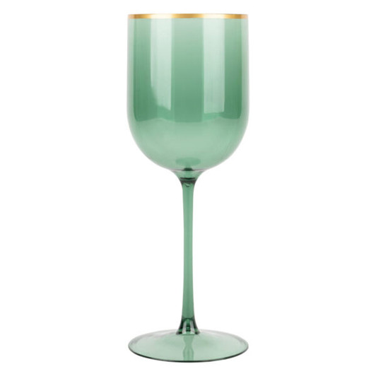 green wine goblets plastic 12oz. Wedding