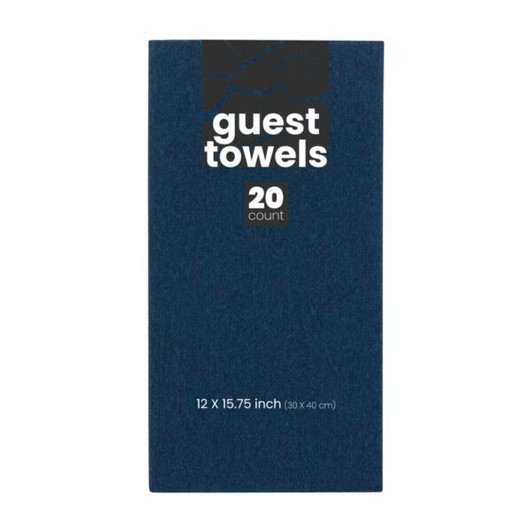 navy blue guest towels napkins  airlaid better than linen