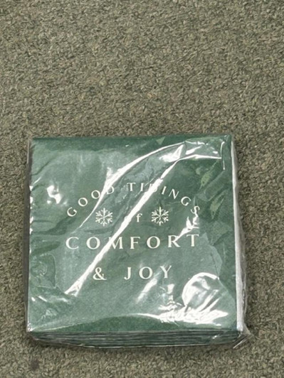 christmas napkins green napkins