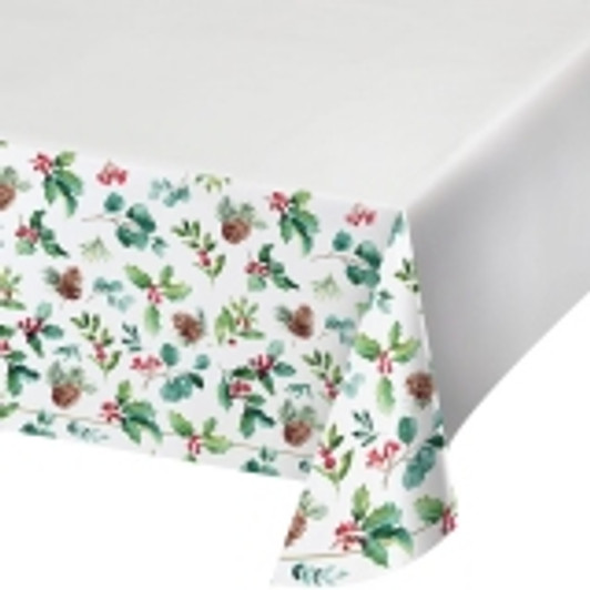 chic holiday paper tablecloths