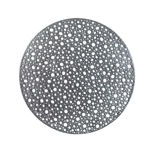 Silver Round Moon Laser Cut Placemat - 1 Placemat