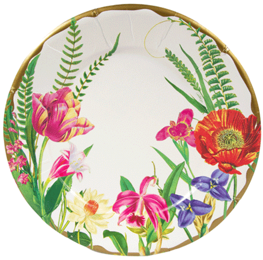 la dolce vita paper dinner plates