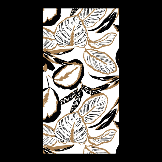 Animal Leaf Disposable Airlaid Buffet / Guest Napkins - Pack of 16