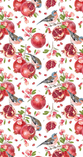 Bird Pom Disposable Airlaid Buffet / Guest Napkins - Pack of 16