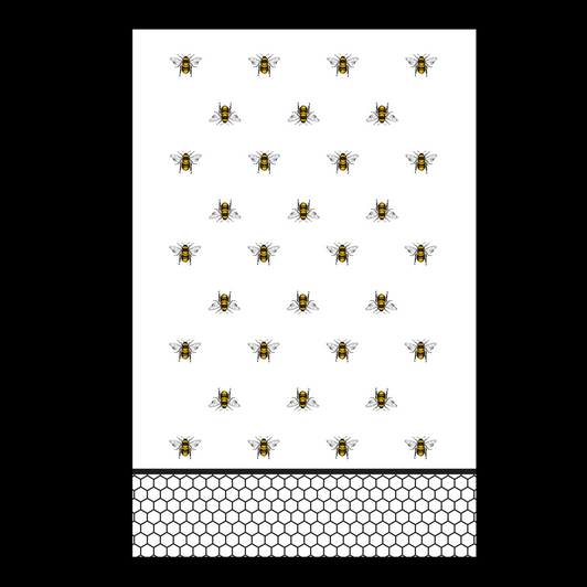 Bee Disposable Airlaid Buffet / Guest Napkins - Pack of 16