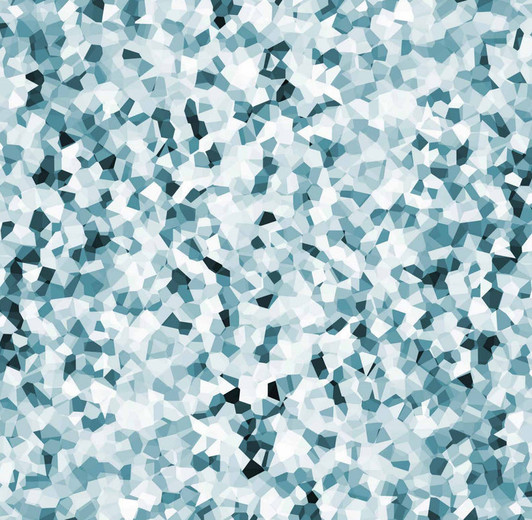 Blue Kaleidoscope Disposable Airlaid Buffet / Cocktail Napkins - Pack of 20