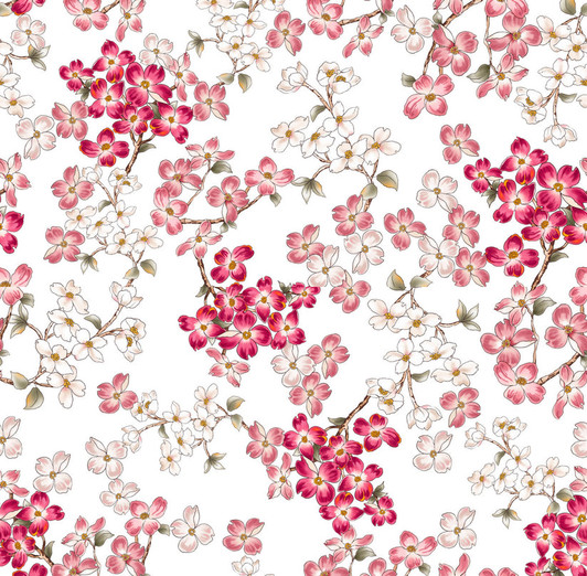 Cherry Blossom Disposable Airlaid Buffet / Cocktail Napkins - Pack of 20